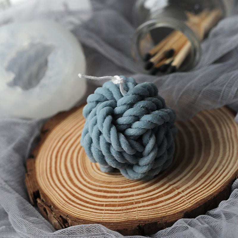 Candle Making Video - 3D Wolle Form Kerze Form Duftkerze