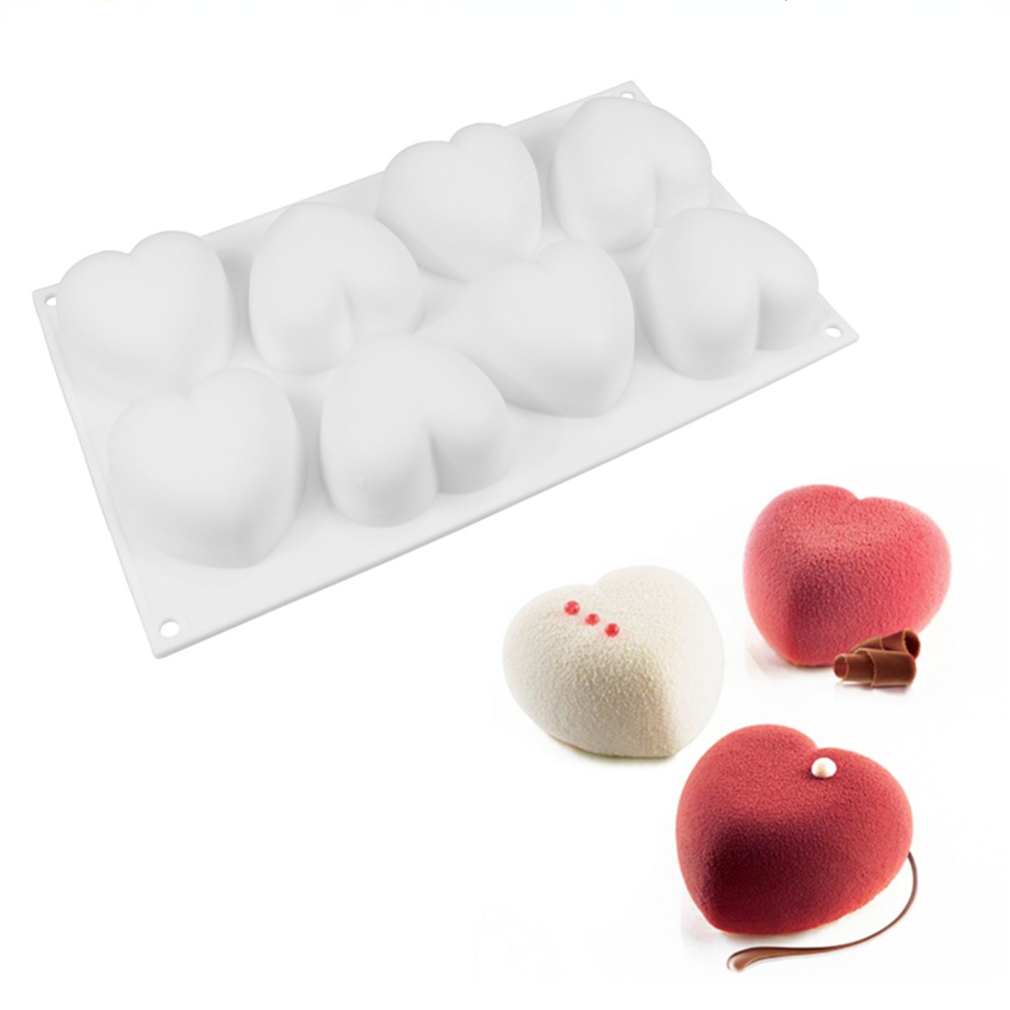 Candle Making Diy Kit - Liebe Herz Silikon Seife Form Handgemachte