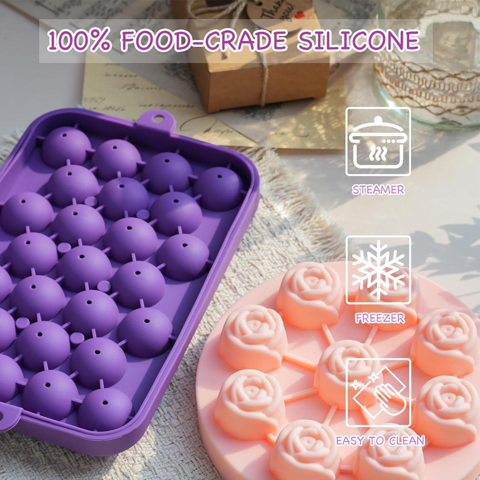 Candle Making Kit For Adults - DIY Seifenherstellungs-Set DIY Trauben- und Blumen-Kerzenformen