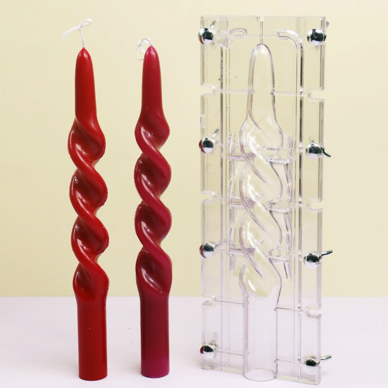 Twisted Stripe Column Acryl-Ke – Candle Making Diy Kit Bewertung und Preis