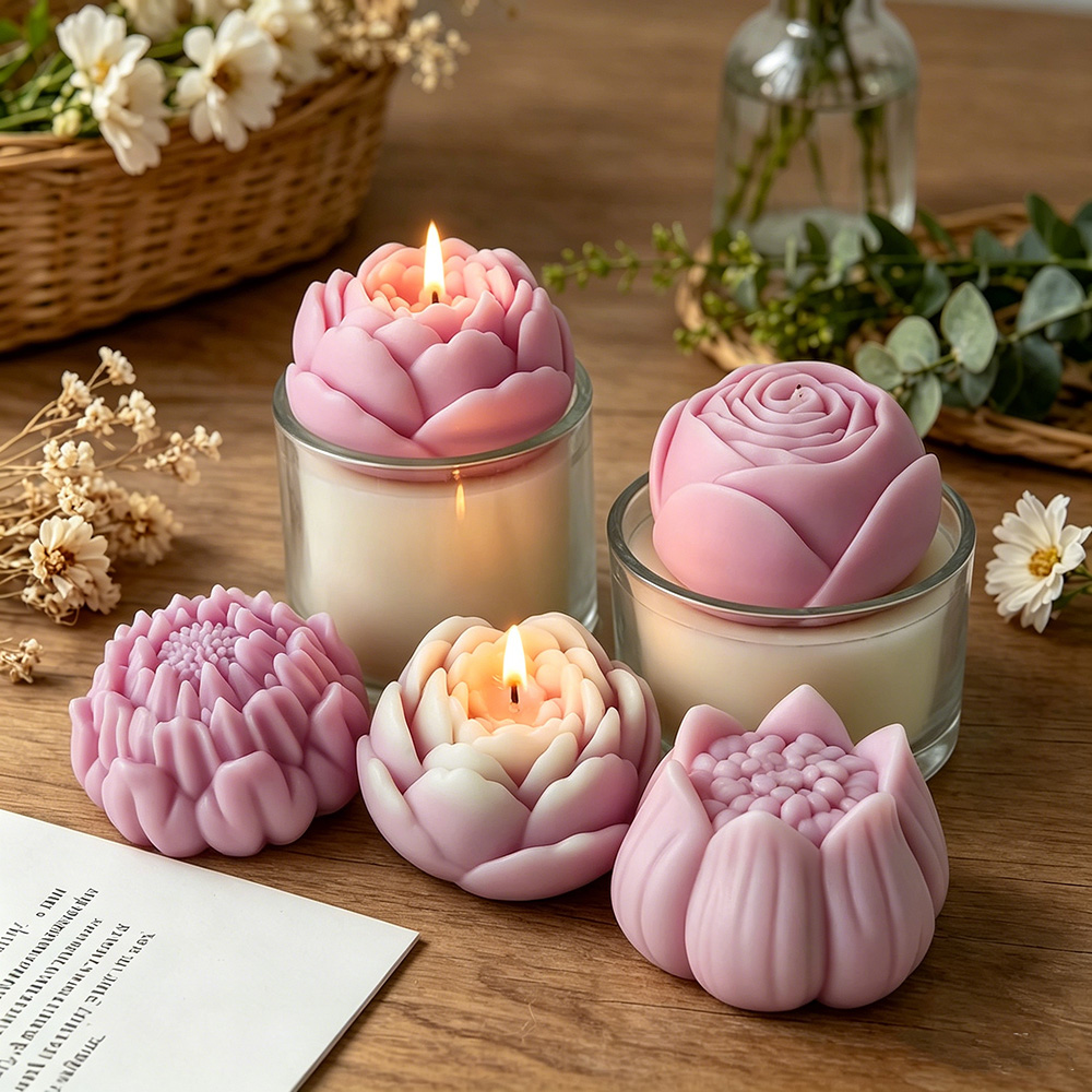 3D Blumen Silikonform Pfingstr – Candle Making Video Bewertung und Preis