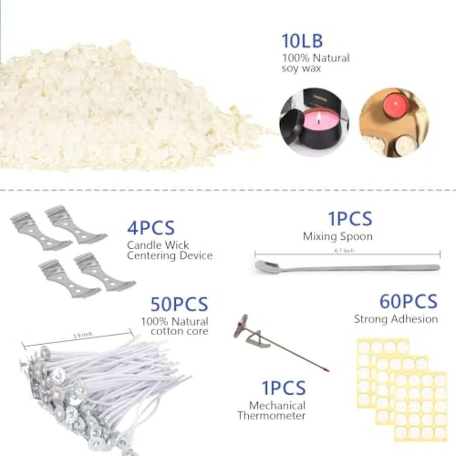 Kerzenherstellungs-Set, Sojawa – Candle Making Kit For Adults Bewertung und Preis