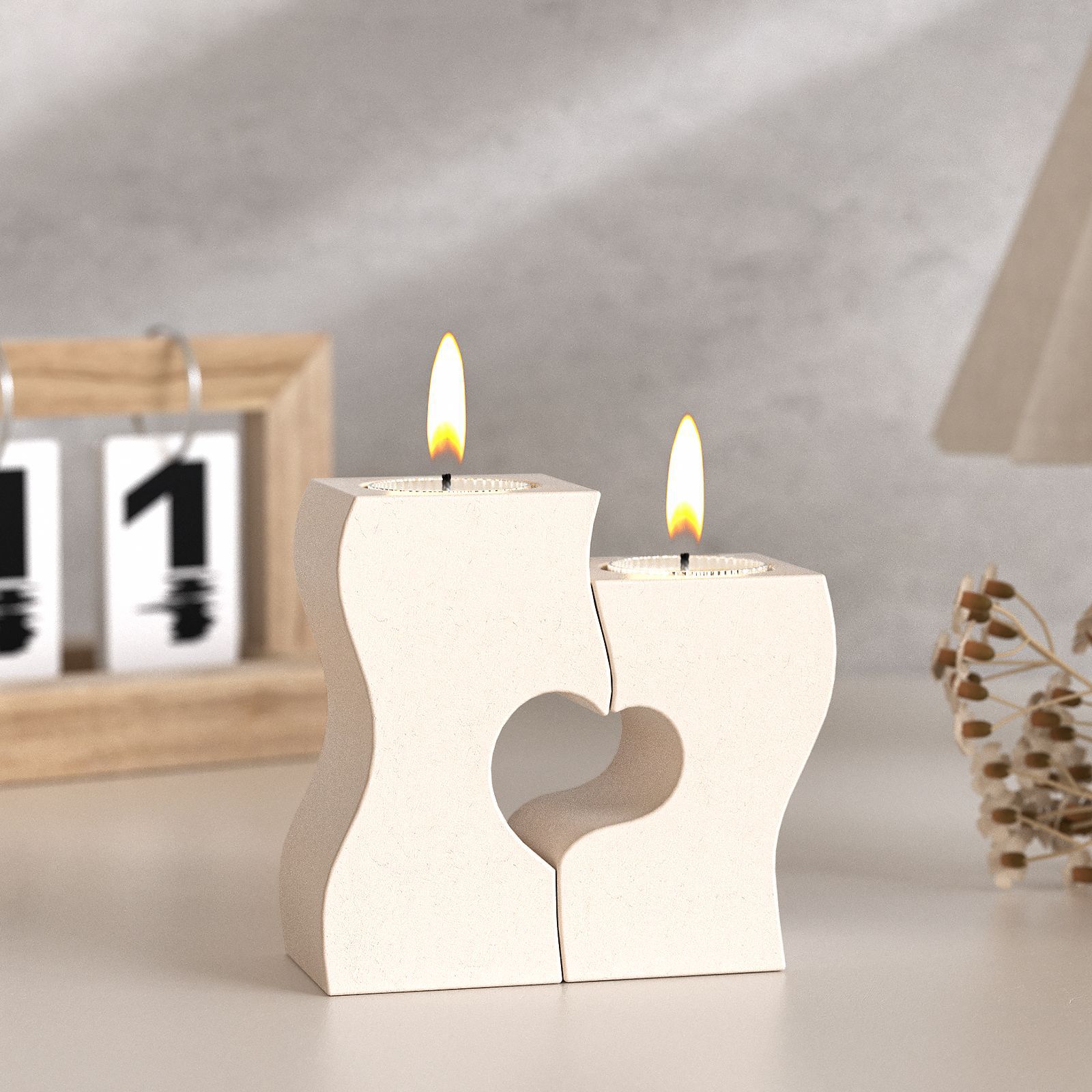 S Herz Kerzenständer Silikon F – Candle Making Class Bewertung und Preis
