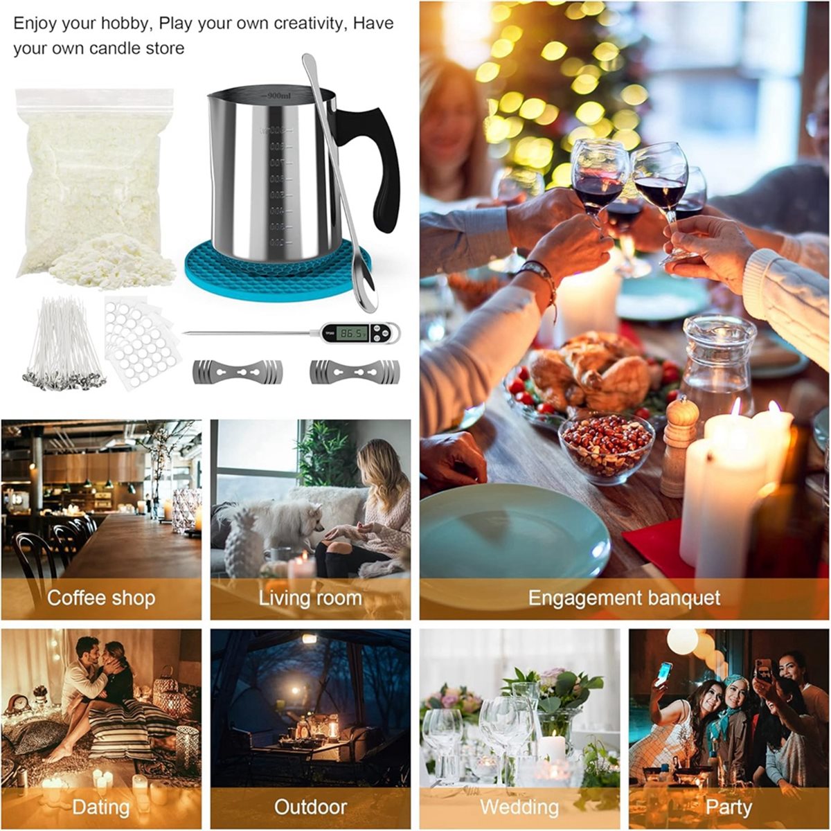 Kerzenherstellungs-Set für Anf – Candle Making Kit For Adults Bewertung und Preis