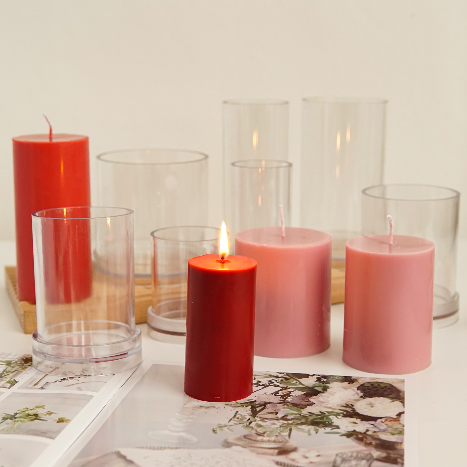 Verschiedene 3D Zylindrische K – Candle Making Diy Kit Bewertung und Preis
