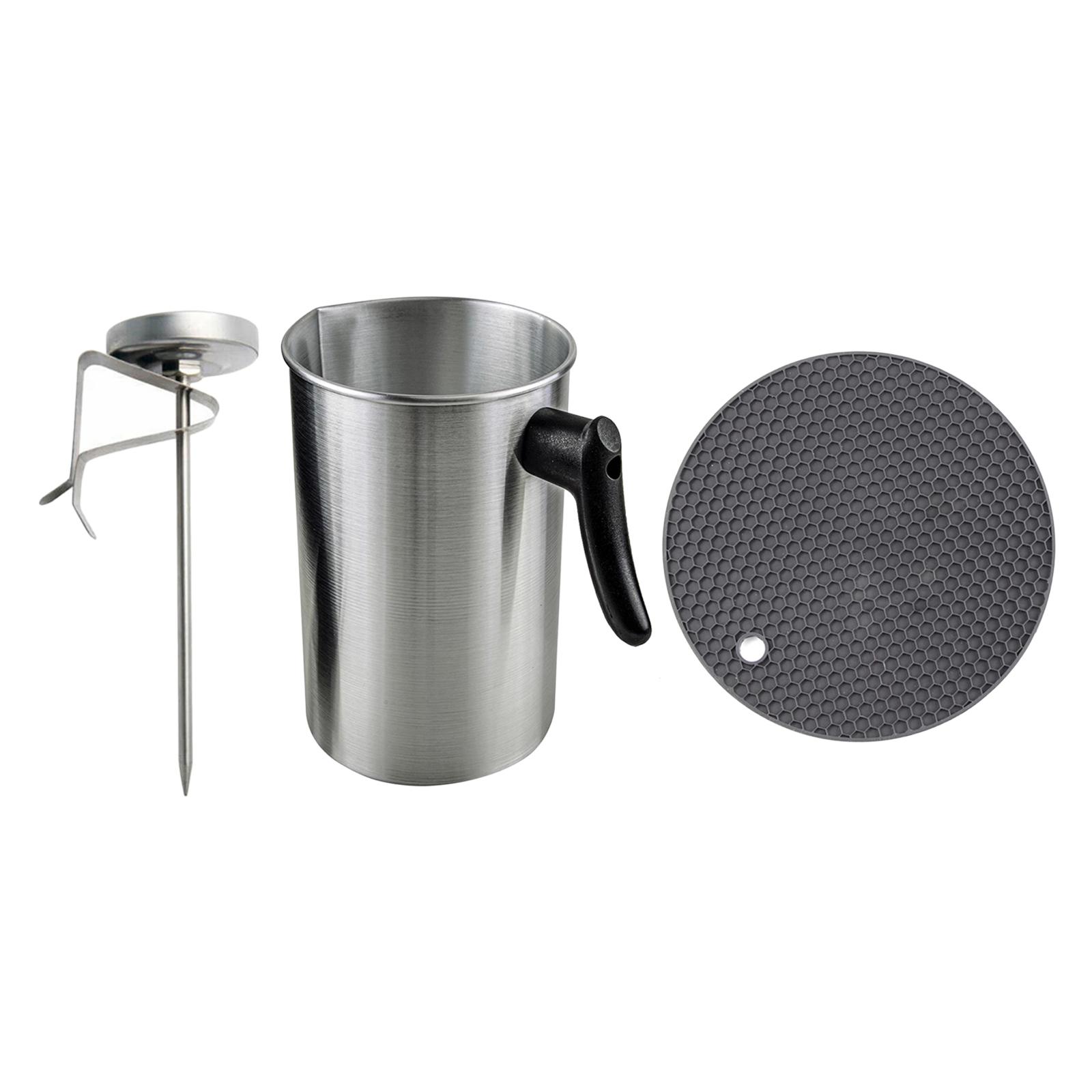 3L Fassungsvermögen Kerzenhers – Pour Pot Aluminum Bewertung und Preis
