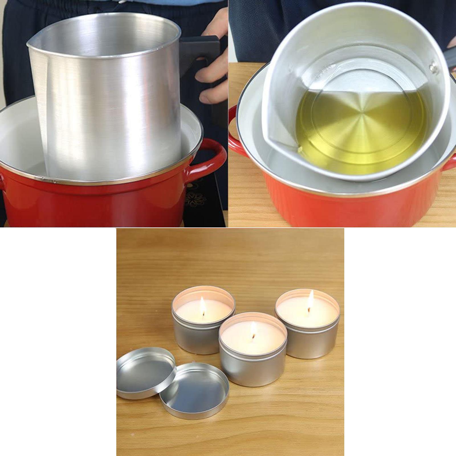 3L Fassungsvermögen Kerzenhers – Pour Pot Aluminum Bewertung und Preis