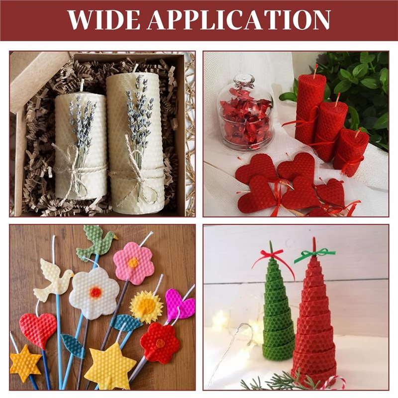 24 Stück 20,3 x 20,3 cm große  – Candle Making Kit For Adults Bewertung und Preis